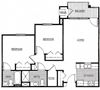 2 Bed 1 Bath